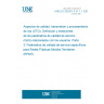 UNE EG 202057-3 V1.1.1:2007 Speech Processing, Transmission and Quality Aspects (STQ);User related QoS parameter definitions and measurements;Part 3: QoS parameters specific to Public Land Mobile Networks (PLMN)