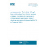 UNE EN 2950:2008 Aerospace series - Test method - Wrought heat resisting alloys Semi-finished products and parts - Conditions for macrographic and micrographic examination - Atlas of structures and defects (Endorsed by AENOR in October of 2008.)