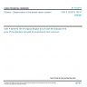 CSN P CEN/TS 16137 - Plastics - Determination of bio-based carbon content
