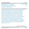 CSN EN ISO 17099 - Radiological protection - Performance criteria for laboratories using the cytokinesis-block micronucleus (CBMN) assay in peripheral blood lymphocytes for biological dosimetry