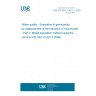 UNE EN ISO 21427-2:2009 Water quality - Evaluation of genotoxicity by measurement of the induction of micronuclei - Part 2: Mixed population method using the cell line V79 (ISO 21427-2:2006)