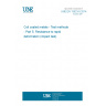 UNE EN 13523-5:2014 Coil coated metals - Test methods - Part 5: Resistance to rapid deformation (impact test)