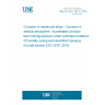 UNE EN ISO 16701:2015 Corrosion of metals and alloys - Corrosion in artificial atmosphere - Accelerated corrosion test involving exposure under controlled conditions of humidity cycling and intermittent spraying of a salt solution (ISO 16701:2015, Corrected version 2018-10)