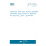 UNE EN 13483:2023 Rubber and plastic hoses and hose assemblies with internal vapour recovery for measured fuel dispensing systems - Specification