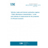 UNE EN 55012:2008/A1:2010 Vehicles, boats and internal combustion engines - Radio disturbance characteristics - Limits and methods of measurement for the protection of off-board receivers