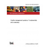BS EN ISO 9000 BINDER Quality management systems. Fundamentals and vocabulary