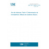 UNE ISO 16000-4:2019 Indoor air. Part 4: Determination of formaldehyde -- Diffusive sampling method