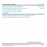 CSN EN 1225 - Plastics piping systems - Glass-reinforces thermosetting plastics (GRP) pipes - Determination of the creep factor under wet conditions and calculation on the long-term specific ring stiffness