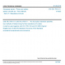 CSN EN 3745-411 - Aerospace series - Fibres and cables, optical, aircraft use - Test methods - Part 411: Resistance to fluids