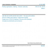 CSN EN ISO 24478 - Railway applications - Braking - General vocabulary