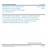 CSN EN 13630-9 - Explosives for civil uses - Detonating cords and safety fuses - Part 9: Verification of transmission of detonation from detonating cord to detonating cord