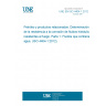 UNE EN ISO 4404-1:2012 Petroleum and related products - Determination of the corrosion resistance of fire-resistant hydraulic fluids - Part 1: Water-containing fluids (ISO 4404-1:2012)
