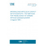 UNE EN 1184:1997 MATERIALS AND ARTICLES IN CONTACT WITH FOODSTUFFS - TEST METHODS FOR TRANSLUCENCY OF CERAMIC ARTICLES (Endorsed by AENOR in August of 1997.)