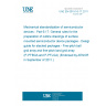 UNE EN 60191-6-17:2011 Mechanical standardization of semiconductor devices - Part 6-17: General rules for the preparation of outline drawings of surface mounted semiconductor device packages - Design guide for stacked packages - Fine-pitch ball grid array and fine-pitch land grid array (P-PFBGA and P-PFLGA) (Endorsed by AENOR in September of 2011.)