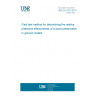 UNE EN 252:2015 Field test method for determining the relative protective effectiveness of a wood preservative in ground contact