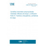 UNE EN 16842-10:2021 Powered industrial trucks - Visibility - test methods and verification - Part 10: Towing and Pushing tractors and Burden carrier