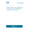 UNE EN ISO 9400:1996 NICKEL-BASED ALLOYS. DETRMINATION OF RESISTANCE TO INTERGRANULAR CORROSION. (ISO 9400:1990).