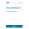 UNE EN 60601-2-41:2010/A11:2012 Medical electrical equipment - Part 2-41: Particular requirements for basic safety and essential performance of surgical luminaires and luminaires for diagnosis