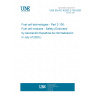 UNE EN IEC 62282-2-100:2020 Fuel cell technologies - Part 2-100: Fuel cell modules - Safety (Endorsed by Asociación Española de Normalización in July of 2020.)
