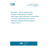UNE EN ISO 23266:2021 Soil quality - Test for measuring the inhibition of reproduction in oribatid mites (Oppia nitens) exposed to contaminants in soil (ISO 23266:2020) (Endorsed by Asociación Española de Normalización in May of 2021.)
