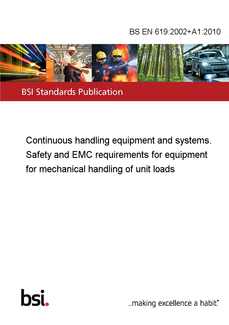 BS EN 6192002+A12010 Continuous handling equipment and systems
