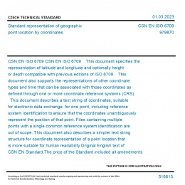 CSN EN ISO 6709 - Standard representation of geographic point location ...