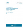 UNE EN 61508-1:2011 Functional safety of electrical/electronic/programmable electronic safety-related systems -- Part 1: General requirements