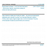 CSN P CEN/TS 16786 - Road restraint systems - Truck Mounted Attenuators - Performance classes, impact test acceptance criteria and test performance