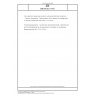 DIN EN ISO 17161 Fine ceramics (advanced ceramics, advanced technical ceramics) - Ceramic composites - Determination of the degree of misalignment in uniaxial mechanical tests (ISO 17161:2014)