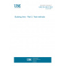 UNE EN 459-2:2022 Building lime - Part 2: Test methods