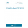 UNE EN ISO 10651-4:2023 Lung ventilators - Part 4: Particular requirements for user-powered resuscitators (ISO 10651-4:2023)