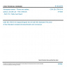 CSN EN 3745-514 - Aerospace series - Fibres and cables, optical, aircraft use - Test methods - Part 514: Cable twist bend