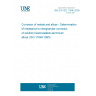 UNE EN ISO 11846:2009 Corrosion of metals and alloys - Determination of resistance to intergranular corrosion of solution heat-treatable aluminium alloys (ISO 11846:1995)