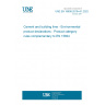 UNE EN 16908:2019+A1:2022 Cement and building lime - Environmental product declarations - Product category rules complementary to EN 15804