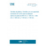 UNE EN 12712:2001 Plastics jerricans - Jerricans with a nominal capacity of 20 l to 60 l for optimal utilization of pallet sizes 800 mm x 1200 mm, 1000 mm x 1200 mm and 1140 mm x 1140 mm