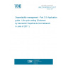 UNE EN 60300-3-3:2017 Dependability management - Part 3-3: Application guide - Life cycle costing (Endorsed by Asociación Española de Normalización in June of 2017.)