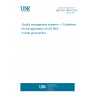 UNE ISO 18091:2019 Quality management systems — Guidelines for the application of ISO 9001 in local government