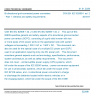 CSN EN IEC 62909-1 ed. 2 - Bi-directional grid-connected power converters - Part 1: General and safety requirements