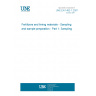 UNE EN 1482-1:2007 Fertilizers and liming materials - Sampling and sample preparation - Part 1: Sampling