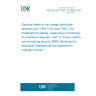 UNE EN IEC 61557-12:2022/A1:2022 Electrical safety in low voltage distribution systems up to 1 000 V AC and 1 500 V DC - Equipment for testing, measuring or monitoring of protective measures - Part 12: Power metering and monitoring devices (PMD) (Endorsed by Asociación Española de Normalización in February of 2022.)