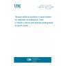 UNE EN 12573-3:2001 WELDED STATIC NON-PRESSURISED THERMOPLASTICS TANKS. PART 3: DESIGN AND CALCULATION FOR SINGLE SKIN RECTANGULAR TANKS.