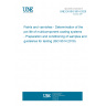 UNE EN ISO 9514:2020 Paints and varnishes - Determination of the pot life of multicomponent coating systems - Preparation and conditioning of samples and guidelines for testing (ISO 9514:2019)