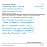 CSN EN ISO 27971 - Cereals and cereal products - Common wheat (Triticum aestivum L.) - Determination of alveograph properties of dough at constant hydration from commercial or test flours and test milling methodology