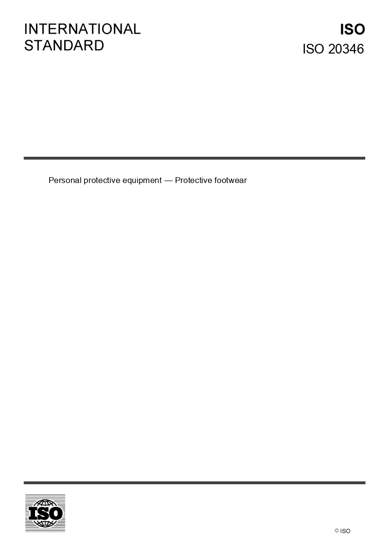 ISO 20346 European Standards