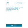 UNE EN ISO 105-S03:1996 TEXTILES. TESTS FOR COLOUR FASTNESS. PART S03: COLOUR FASTNESS TO VULCanization: Open steam. (ISO 105-S03:1993)