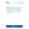 UNE EN 140401-804:2011/A2:2019 Detail Specification: Fixed low power film high stability SMD resistors - Rectangular - Stability classes 0,1; 0,25 (Endorsed by Asociación Española de Normalización in June of 2019.)