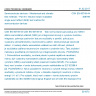 CSN EN 60749-44 - Semiconductor devices - Mechanical and climatic test methods - Part 44: Neutron beam irradiated single event effect (SEE) test method for semiconductor devices