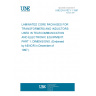 UNE EN 61021-1:1997 Laminated core packages for transformers and inductors used in telecommunication and electronic equipment - Part 1: Dimensions