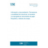 UNE 54113:2001 Information and documentation. Permanence and durability of writing, printing and copying on paper. Requirements and test methods.