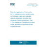 UNE EN 15269-3:2023 Extended application of test results for fire resistance and/or smoke control for doorsets, shutter and openable window assemblies, including their elements of building hardware - Part 3: Fire resistance of hinged and pivoted timber doorsets and openable timber framed windows